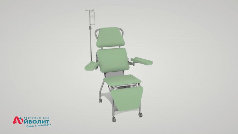 Кресло КМП (Э) функциональное для забора крови и терапевтических процедур - Фото 3
